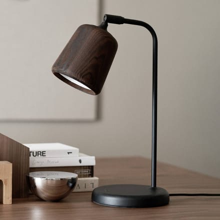 New Works Material The Original Tafellamp - gerookt eiken