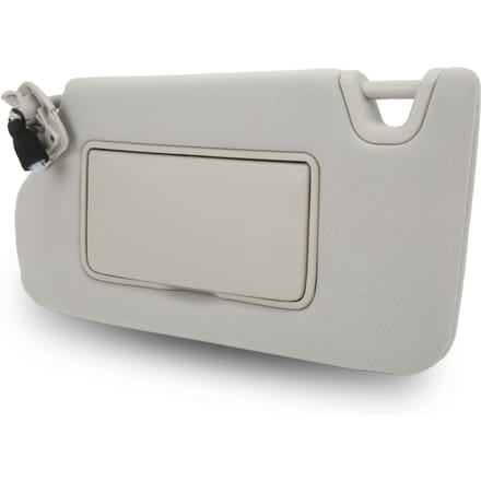 Pare-soleil côté conducteur gauche avec lampe 96401 3TA2A Remplacement pour Altima 2013-2016 gray