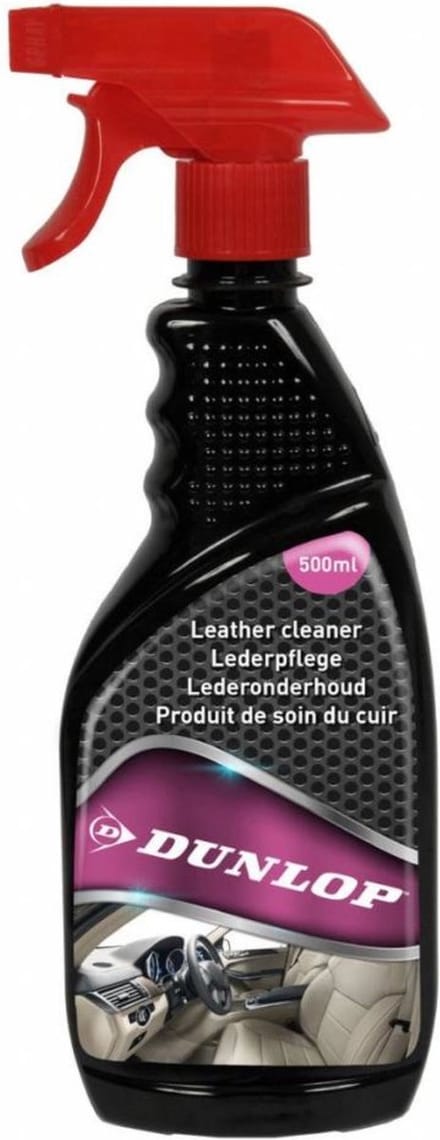 Dunlop Lederonderhoud - Kunststof flacon - 500 ml - Zwart
