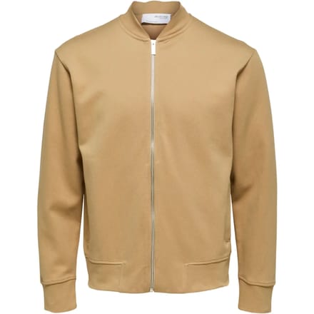 Zip-up sweatshirt Selected Barracuda