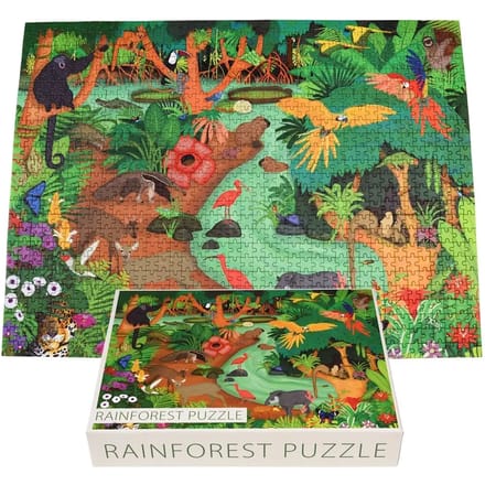 Puzzel 1000 stukken tropisch bos Rex London