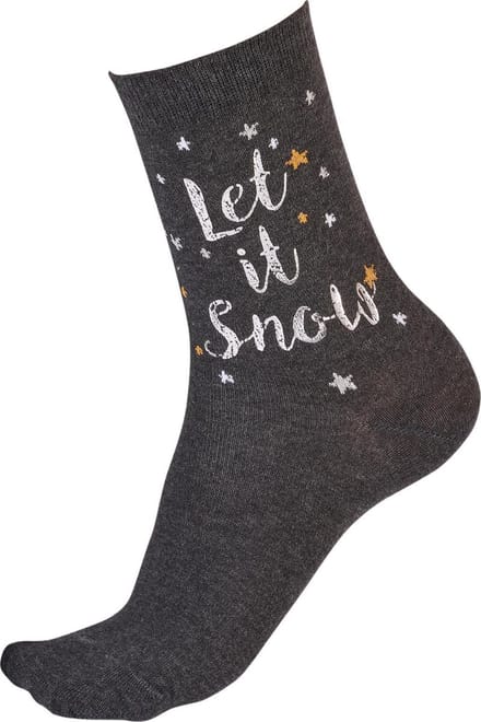 Pretty Polly Let it Snow Dames sokje