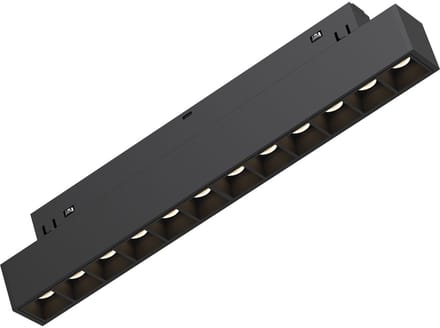 48V Magnetische Lineaire LED Bar - Braytron - 12W 1020lm 24D - Aanpasbare Lichtkleur CCT - Zwart