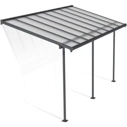 Palram | Canopia - Terrasoverkapping Sierra - Donkergrijs - 2,2x4,5m