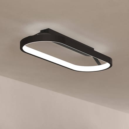 EGLO LED plafondlamp Codriales in zwart