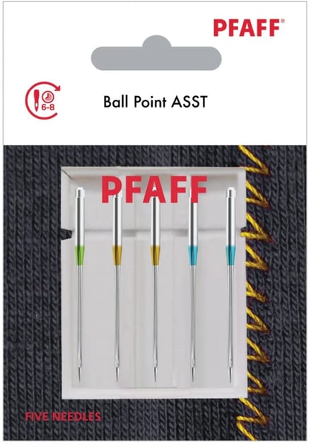 Pfaff Ballpoint MIX 70 / 80 / 90 (5 stuks) Naalden