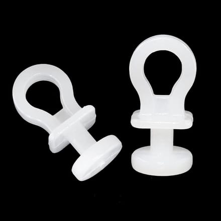 Gordijn Glider Rollers - Gordijn Accessoires - Venster Decoratie - Voldoende Aantal
