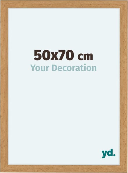 Your Decoration - Fotolijst 50x70 cm - MDF - Beuken - Como