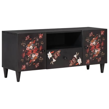 vidaXL - Opbergkasten - Multikleur - 105 - x - 33,5 - x - 46 - cm - Massief - Mango - Hout