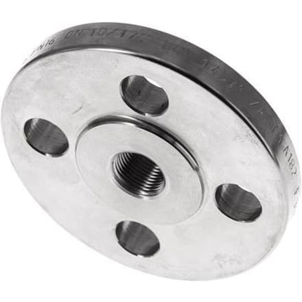 Draadflens DN10-PN16 Rp 3/8'' RVS 1.4571 DIN 2566