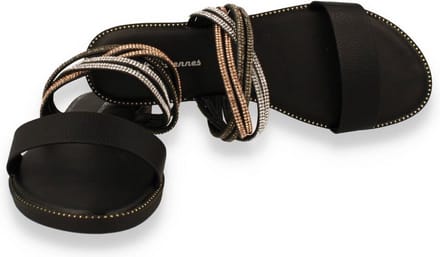 Mode-mania Dames Slipper | Zwart | Maat: 38