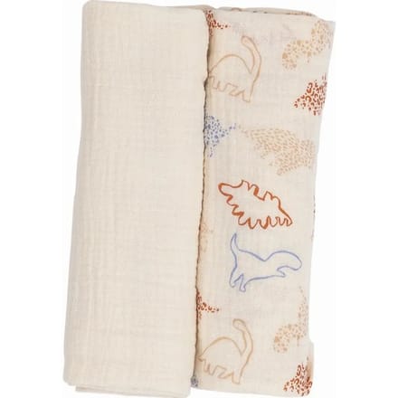 Lange van katoen voor baby FreeON by Bubaba Beige Animals