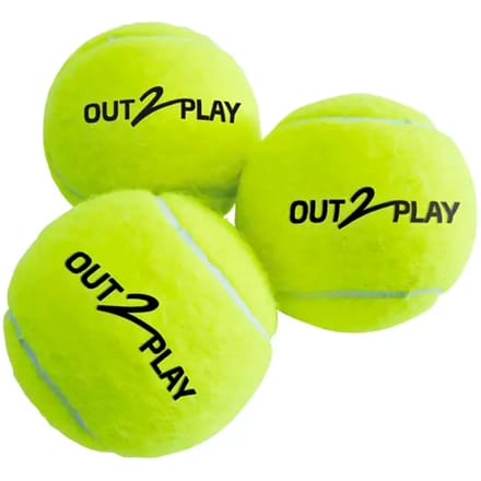 Tube met 4 tennisballen Out2Play