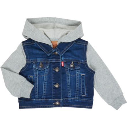 Levi´s ® Kids Lvn Indigo Jas Blauw 6 Months Jongens