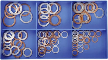 Assortiment afdichtringen 100-delig