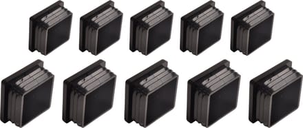Insteekdop vierkant 40x40 mm - 10 stuks