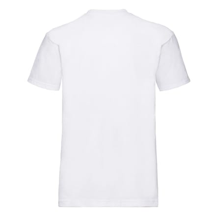 Fruit of the Loom Heren Super Premium Effen T-Shirt (Wit)