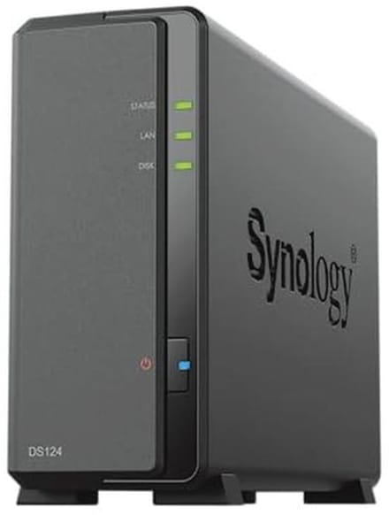 NAS-behuizing 1 bay met Quad-Core CPU en USB 3.2