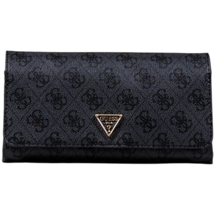 GUESS Schoudertas Noelle II Xbody Flap Organizer Coal Logo Donkergrijs
