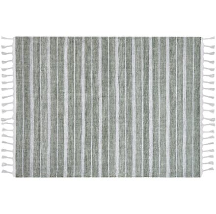BADEMLI - Vloerkleed - Donkergroen - 160 x 230 cm - Synthetisch