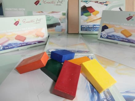 Encaustic Art  wasblokjes 48 stuks    Alle kleuren