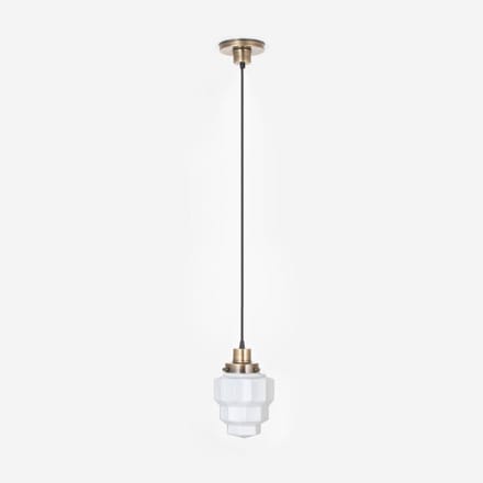 Hanglamp aan snoer Empire 20's Brons - Art Deco Trade