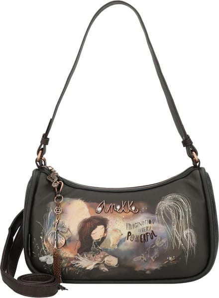Anekke Schoudertas Dreamverse Shoulder Bag Darkbrown Donkerbruin
