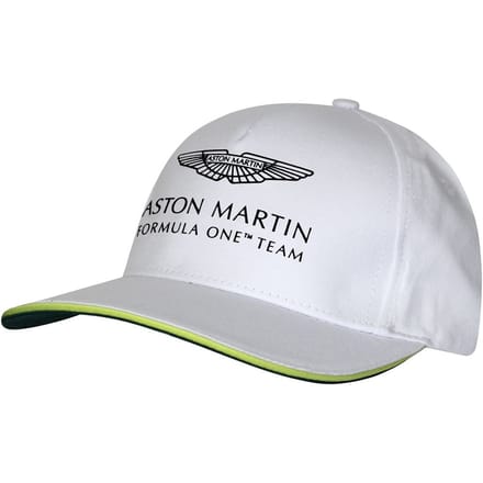 Aston Martin Formule Een Officieel Team Heren Wit Cap