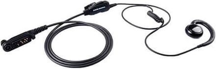 DerComms® Security headset - C ring oortje - voor de Hytera PD6 serie