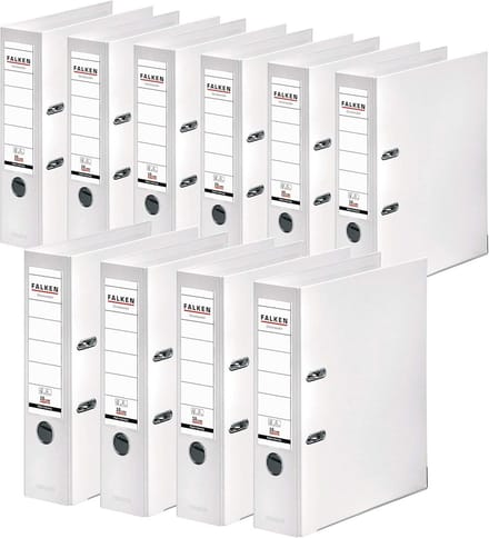 Premium Kunststof Ringmappen voor A4 Documenten - 8 cm Breed