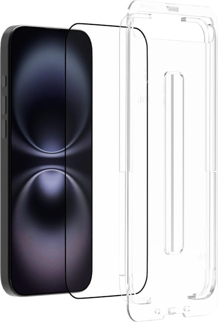 Cazy screenprotector geschikt voor iPhone 16 Plus - Screenprotector met Applicator