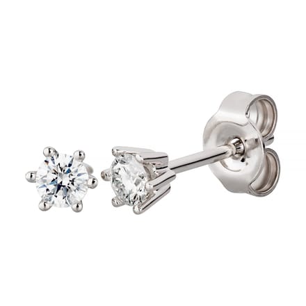 Orolino Ohrringe Gold 750 mit 2x Brillant zus. 0,25 ct.