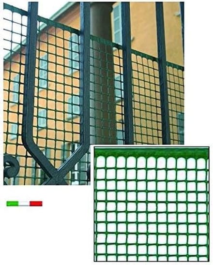 Kunststof Scheidingsnet voor Tuin en Balkon Duurzaam Groen 50m