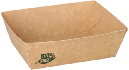 PAPSTAR Snackbakje Karton Pure 3.5cmx7cm