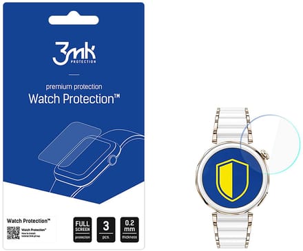 Huawei Watch Gt5 Pro 42Mm - 3Mk Horlogebescherming Flexibel Glas