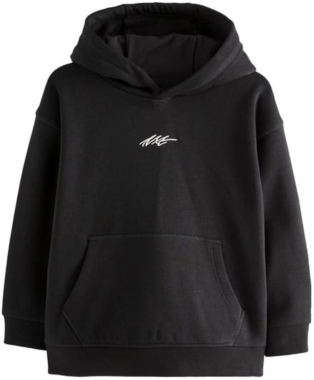Next - Jongens - Overheadhoodie - Zwart