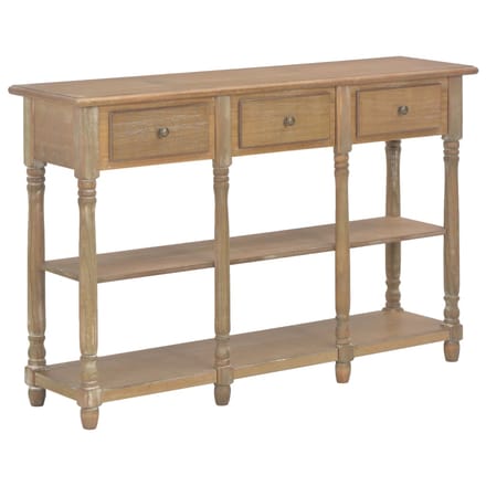 Vidaxl Console Tafel, 110X30X76 Cm, Materiaal Houtvezelplaat