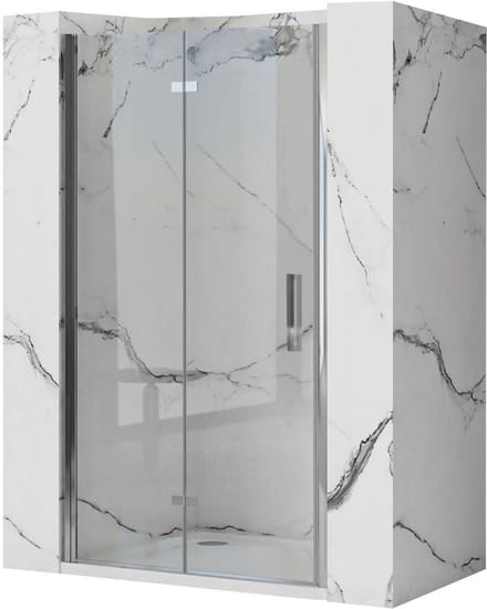 Rea Molier - Douchedeur - Chroom - 90 - 2,3X90X190Cm