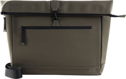 JOST Schoudertas met laptopvak Hamar Shoulder Bag Courier Dark Olive Kaki