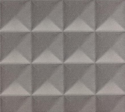 Dutch Wallcoverings Vliesbehang leer pyramide - grijs