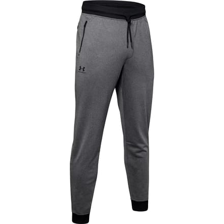 Under Armour SPORTSTYLE TRICOT JOGGER Heren Sportbroek - Grijs/Zwart