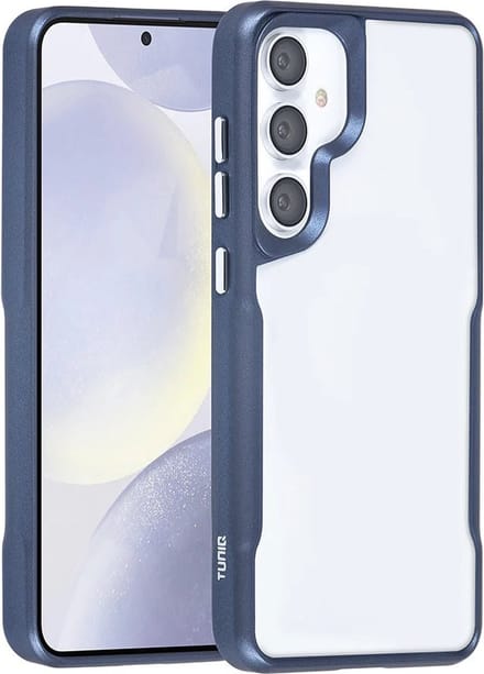 Combat-X Hoesje Geschikt voor: Samsung Galaxy S24 Plus - Backcover - Blauw