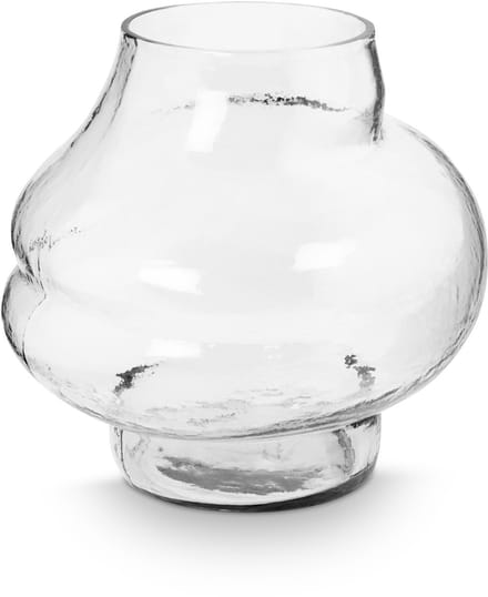 vtwonen - Bloemenvaas - Woonaccessoires - Transparant - Glazen vaas - 27x25cm