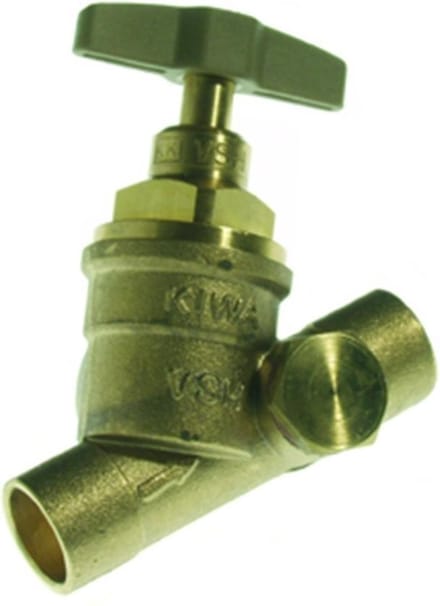 VSH Stopkraan met aftapgelegenheid 12mm capillair