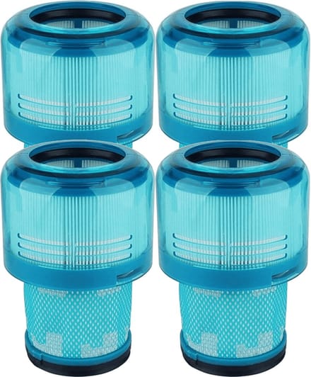 4x HEPA Filter compatibel met Dyson V15 Detect Complete Extra Stofzuiger Vervanging
