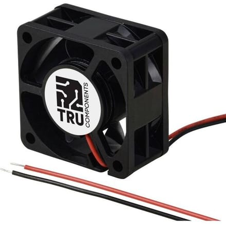 TRU COMPONENTS TC-MX4020-5V0.05A Axiaalventilator 5 V/DC 6.6 m³/h (l x b x h) 40 x 40 x 20 mm