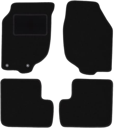 Zwarte veloursmatten voor: Rover 25 hatchback (1999-2005)