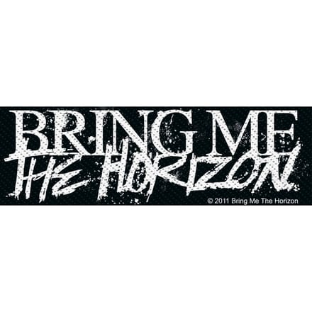 Bring Me The Horizon Patch - Horror Logo - voor Geen - standaard