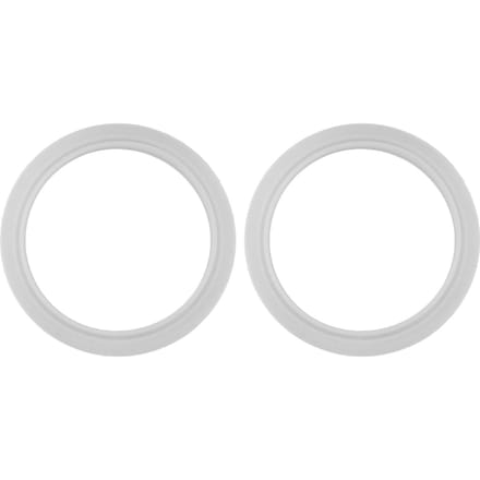 2 stuks Koffiemachine Afdichtring Silicone Stoomring Groepshoofd Pakking Vervanging voor EC685 EC680 EC850 EC860 Koffie white