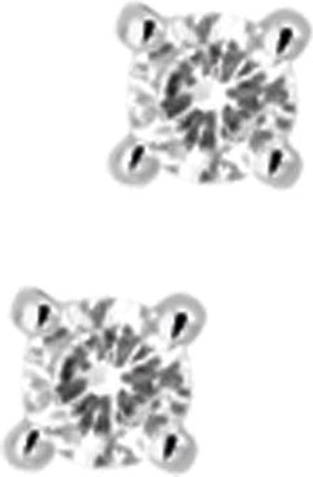 The Jewelry Collection Oorknoppen Diamant 0.20 Ct. - Witgoud